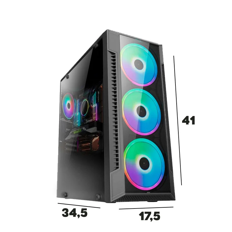 PC Gamer I3, HD 500GB, 8GB, Placa De Vídeo GT730 - view 4