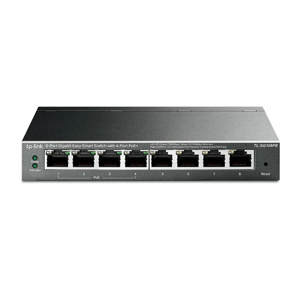 Switch 8 Portas 101001000 Poe Easy Kabum
