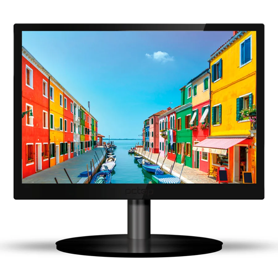 Monitor PcTop, Tela 17" Led, 60Hz, HDMI, VGA, Ajuste de Ângulo, Preto - MLP170HDMI Monitor PcTop, Tela 17" Led, 60Hz, HDMI, VGA, Ajuste de Ângulo, Preto - MLP170HDMI