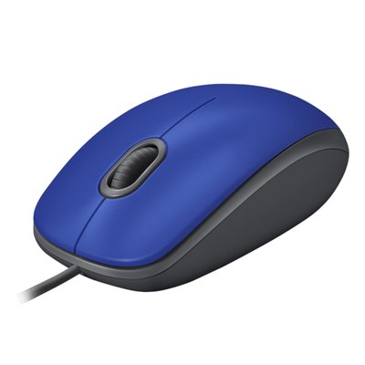 Imagem do produto Mouse Logitech M110 Silent Azul Usb 910-005491 em Kabum