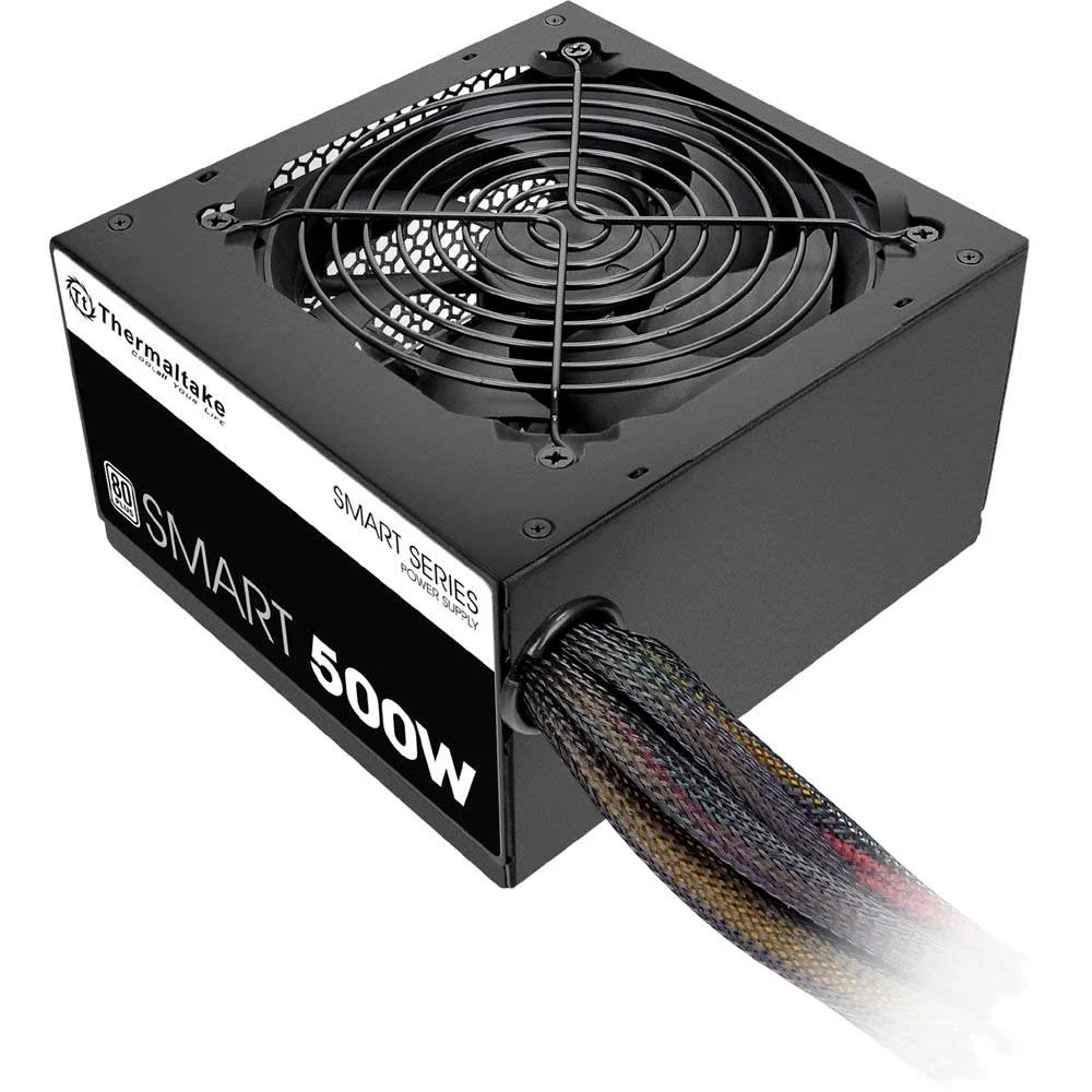 Fonte 500W TT Smart ATX 23 80 White KaBuM