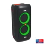 Caixa de Som JBL PartyBox 100, 160W RMS, Bateria Recarregável, Bluetooth + USB + Aux. 3.5Mm, Preto
