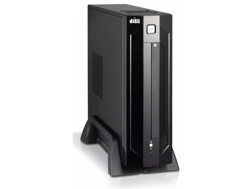 Gabinete K-mex Gi-9d89  Mini Tower, Com Fonte, Mini ITX, Preto Piano - Pd-200.