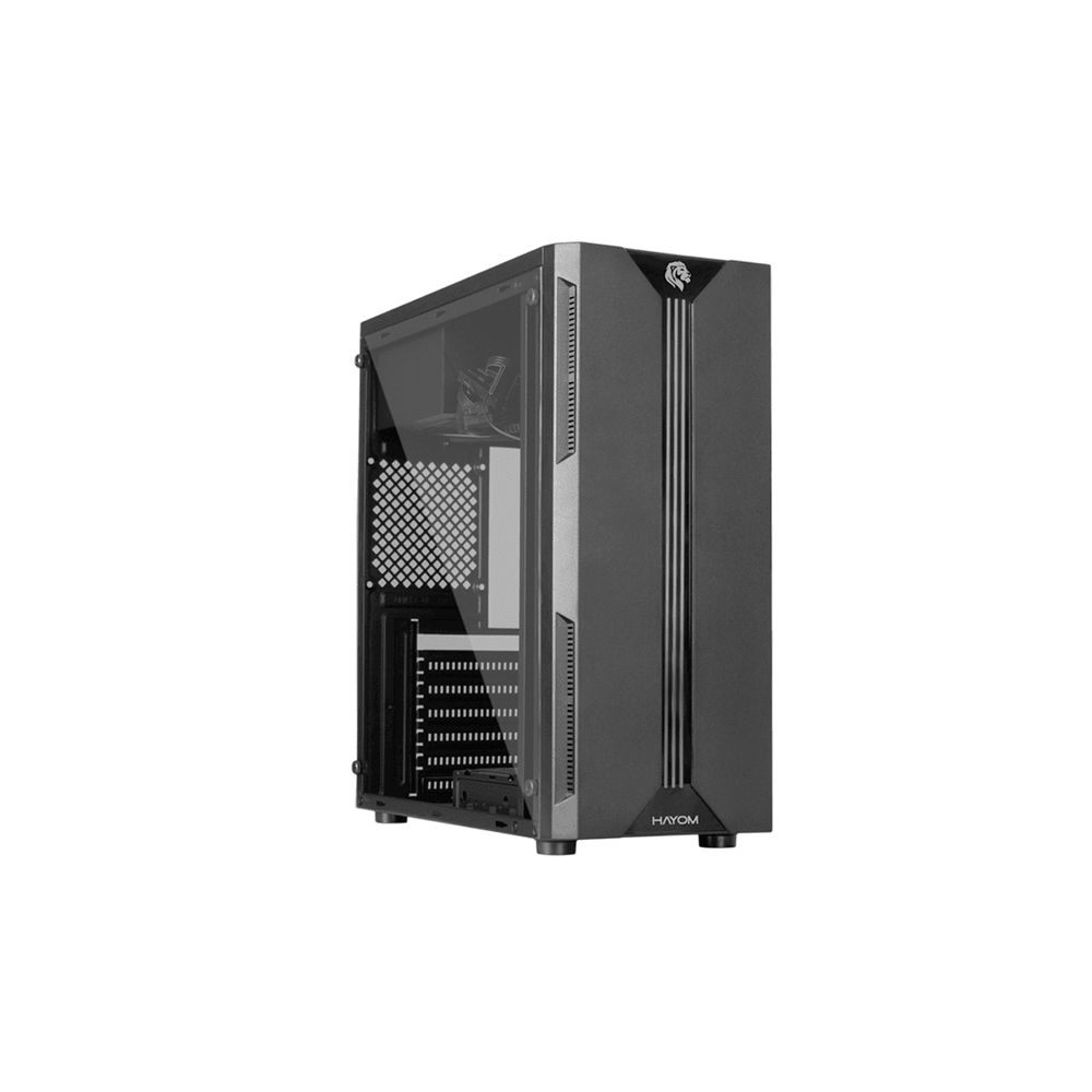 GABINETE GAMER, LED RGB FRONTAL, USB 3.0, GB1704 HAYOM