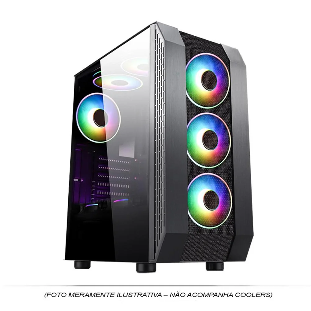 Gabinete Gamer Pixxo, S/ Fonte - Cg05 Gabinete Gamer Pixxo, S/ Fonte - Cg05