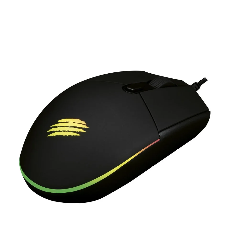Mouse Gamer OEX ORIUM MS323 LED Rainbow Preto