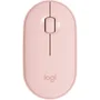 Mouse Sem Fio Logitech Pebble M350 Silent, 1000 Dpi, Ambidestro, 3 Botões, Bluetooth, Rose