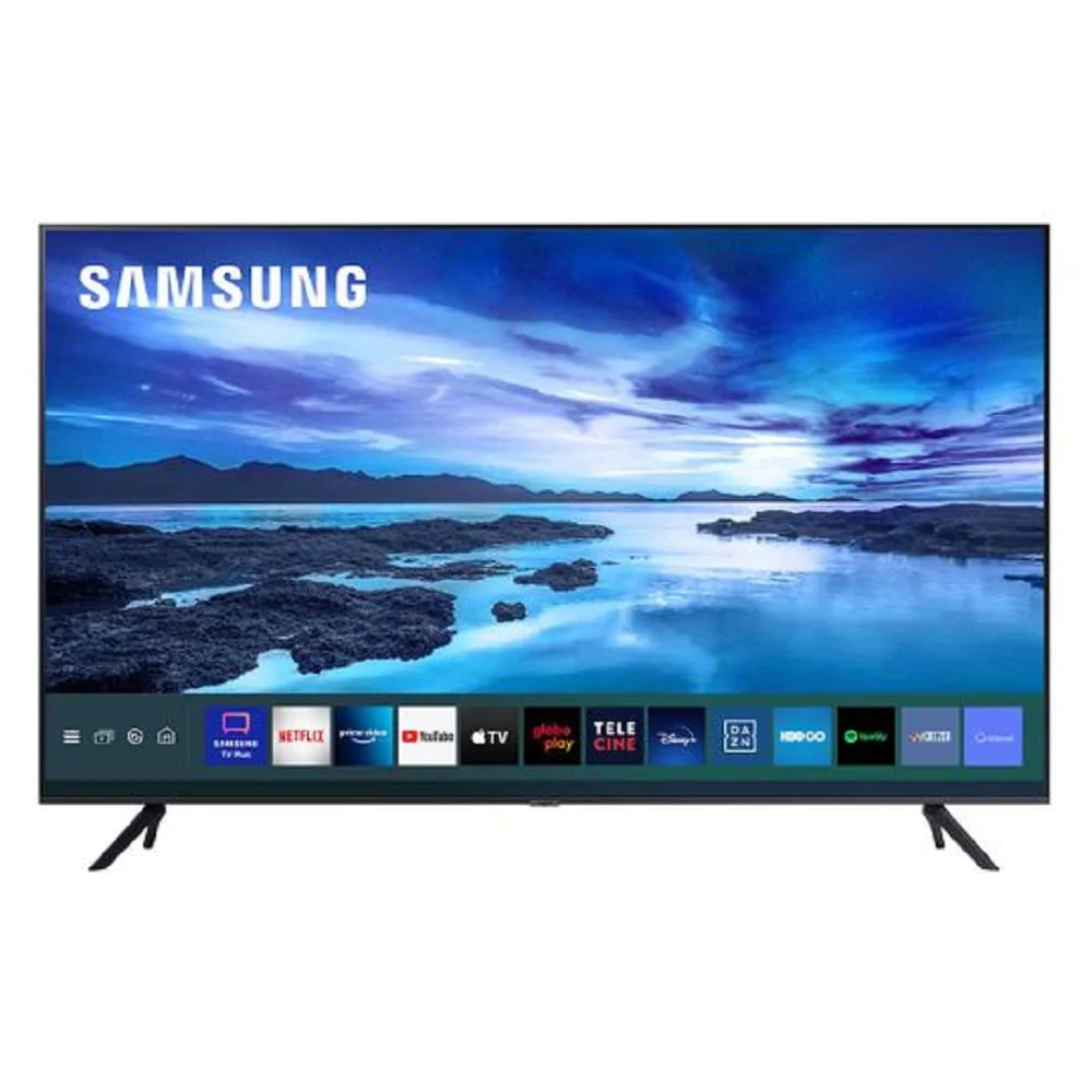 Smart TV Samsung 50 Polegadas LED Crystal 4K, 3 HDMI, 1 USB, WI-FI, Comando Voz, Bivolt - UN50AU7700GXZD Smart TV Samsung 50 Polegadas LED Crystal 4K, 3 HDMI, 1 USB, WI-FI, Comando Voz, Bivolt - UN50AU7700GXZD