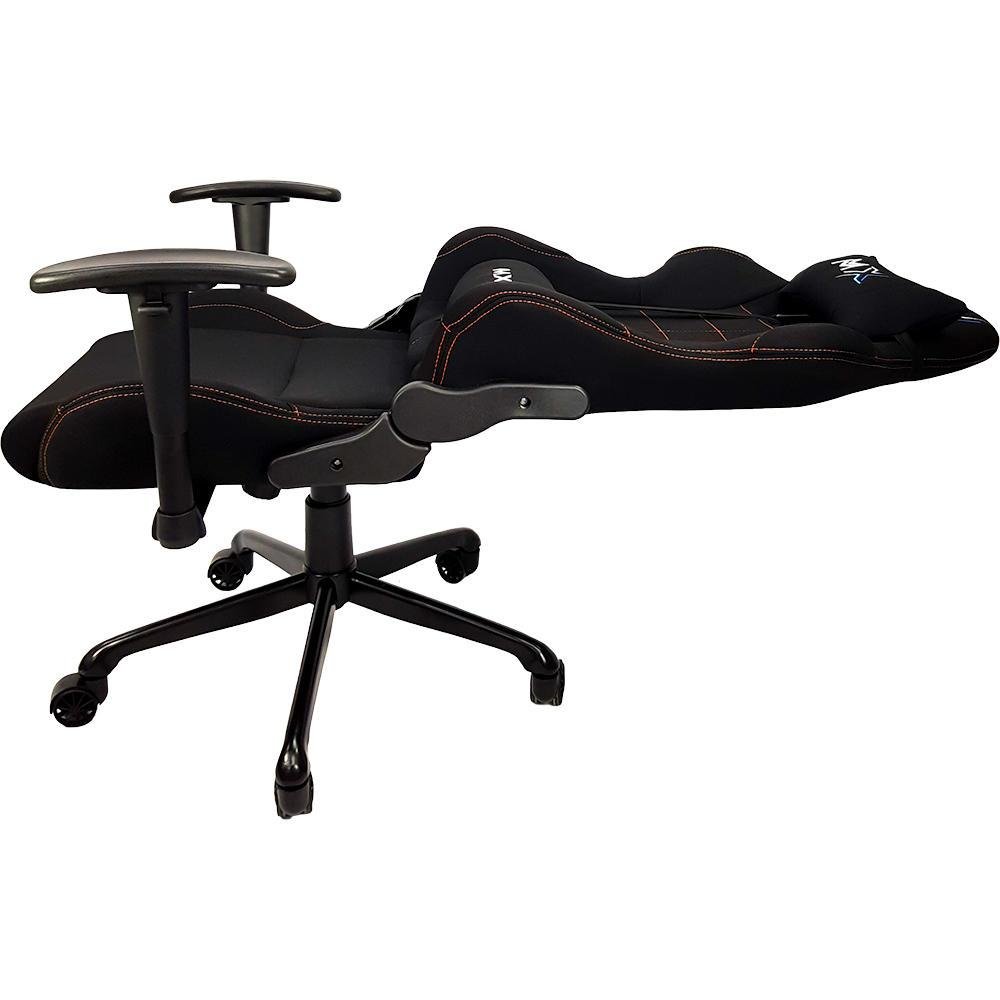 Cadeira Gamer Mymax Mx6, Peso Suportado até 150Kg, Giratória, Preto e Laranja Cadeira Gamer Mymax Mx6, Peso Suportado até 150Kg, Giratória, Preto e Laranja