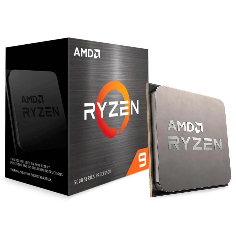 CPU AMD Ryzen 9 5900X Processador Amd Ryzen 9 5900X 37Ghz KaBuM