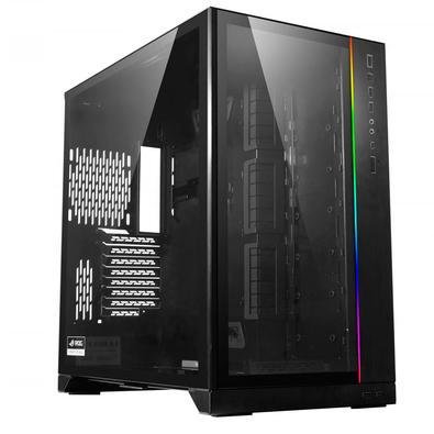 Imagem do produto Gabinete Gamer Lian Li PC-011 Dynamic XL ROG Edition RGB Full Tower E-ATX Preto - O11DXL-X BLACK em Kabum