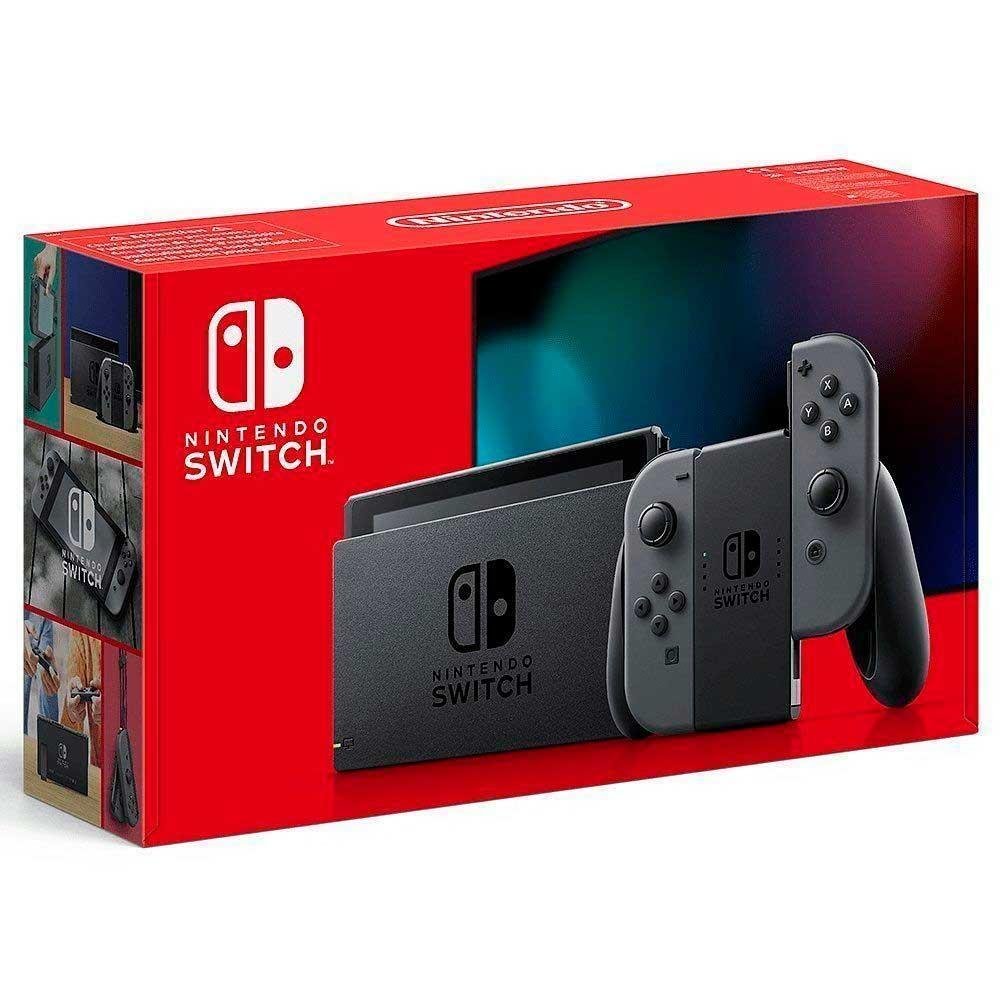 ② Nintendo Switch HAC-001 本体 グレー Console Nintendo Switch 32GB JoyCon Cinza KaBuM