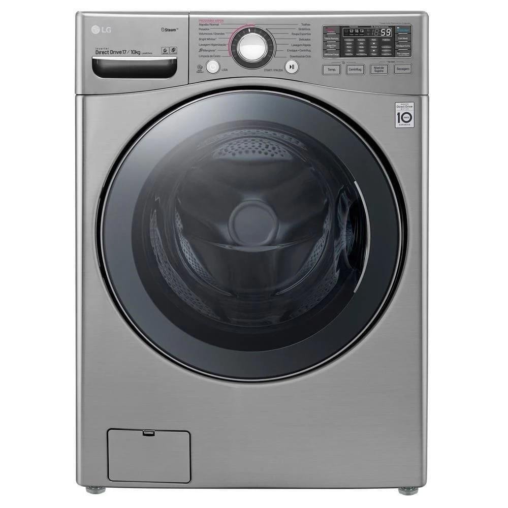 Lavadora E Secadora Lg New Titan 17kg Aço Escovado 110v Wd17vvs6.assfbrs Lavadora E Secadora Lg New Titan 17kg Aço Escovado 110v Wd17vvs6.assfbrs