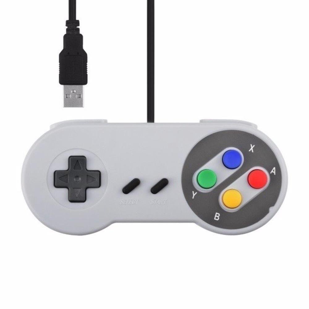 Controle Super Nintendo Usb Snes Emulador De Jogo Retro P/ PC Controle Super Nintendo Usb Snes Emulador De Jogo Retro P/ PC