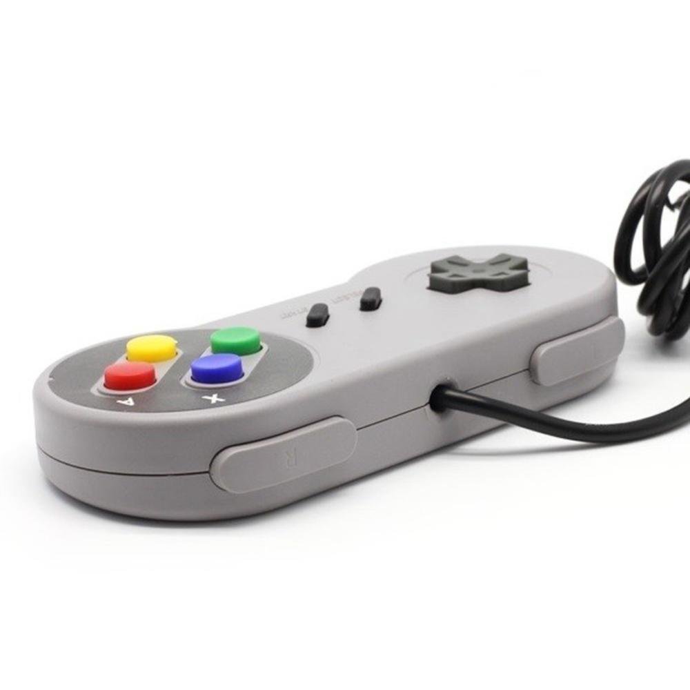 Controle Super Nintendo Usb Snes Emulador De Jogo Retro P/ PC Controle Super Nintendo Usb Snes Emulador De Jogo Retro P/ PC