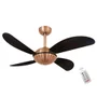 Ventilador De Teto Volare Cobre Fly Office Tabaco 127V e Controle Remoto