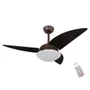 Ventilador De Teto Volare Cafe Class Tabaco 127V e Controle Remoto