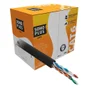 Cabo De Rede Sohoplus U/utp Cat6 305m 24awgx4p - Preto
