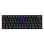 Teclado Gamer 60% Sem Fio Redragon Draconic, Preto, Switch Outemu Mk2 Brown, Abnt2, Bluetooth 5.0 - K530RGB (BROWN)