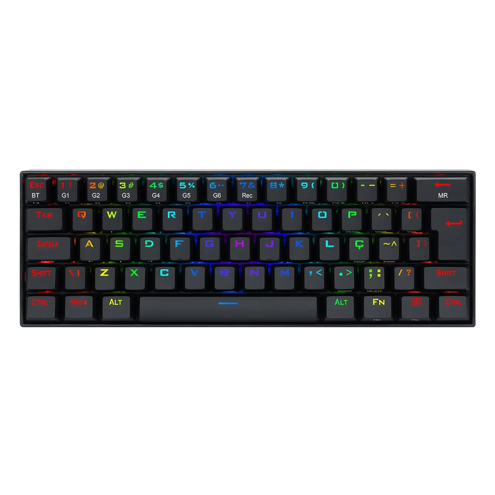 DragonClaw(KD2-60)シリーズ Teclado Gamer 60 Sem Fio Redragon KaBuM
