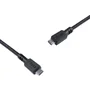 Cabo Para Celular Smartphones Usb Tipo C Para Micro Usb 2.0 1 Metro Preto - Pucmp-1