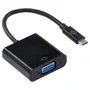 Adaptador Usb Tipo C X Vga Femea Full Hd 1080p 20cm - Achdmi-20