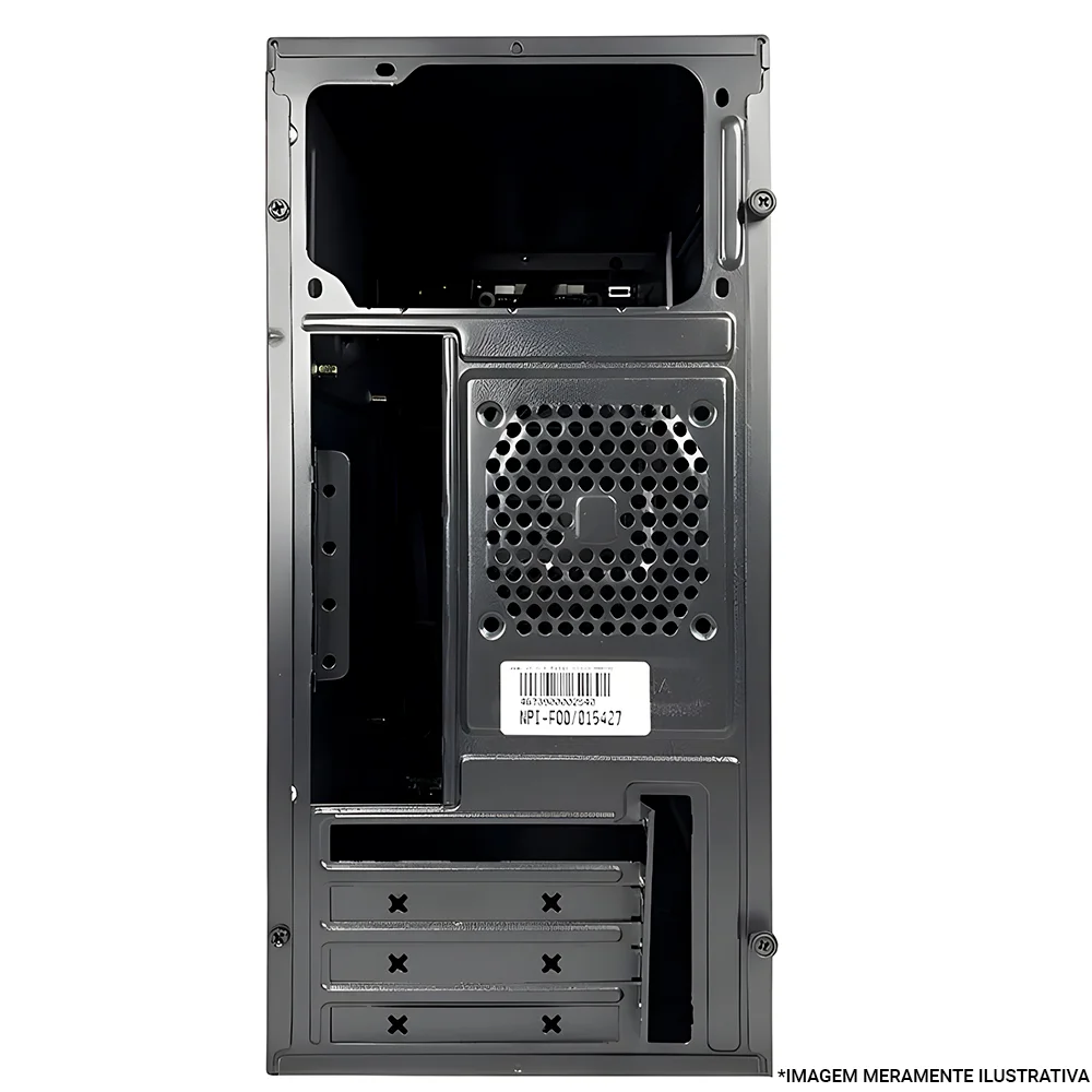 Gabinete Gt S/ Fonte, Preto - Gtm11