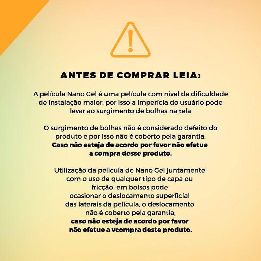 Película Nano Gel Dupla Para Samsung Galaxy S6 Edge - Gorila Shield