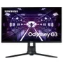 Monitor Gamer Samsung Odyssey G3 24Pol, Full HD, 144 Hz, 1MS, HDMI, Display Port, VGA, Freesync Premium, Regulagem De Altura - LF24G35TFWLXZD