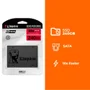 SSD Kingston A400 240GB 2.5 polegadas, Sata Iii, Leitura 500MB/S, Gravação 350MB/S - Sa400s37/240g