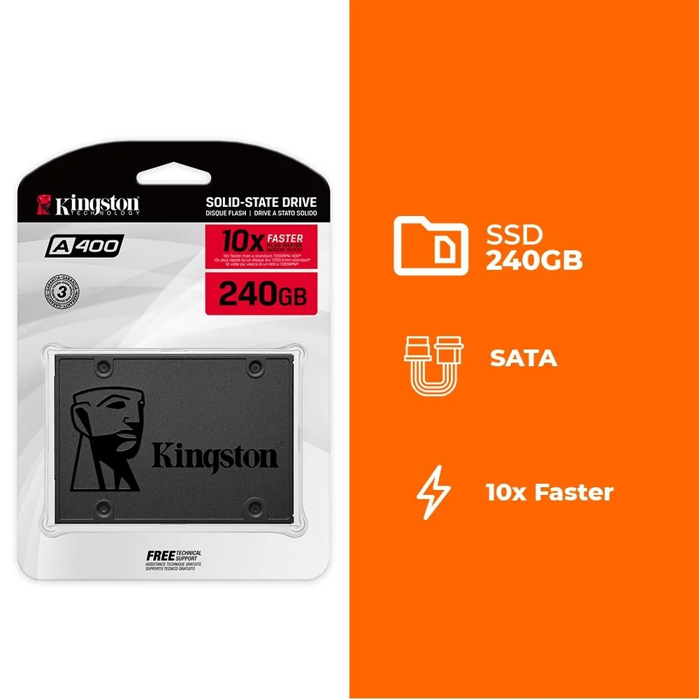 SSD Kingston 25 polegadas 240gb