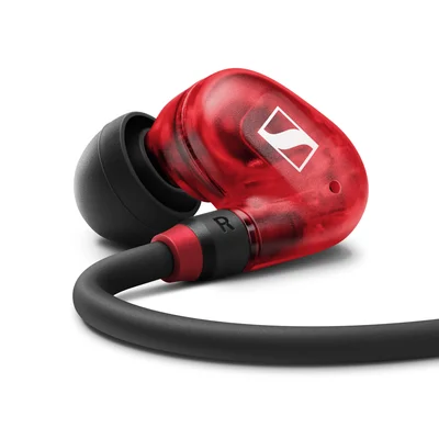 Fone de Ouvido Sennheiser Ie 100 Pro Vermelho Fone de Ouvido Sennheiser Ie 100 Pro Vermelho