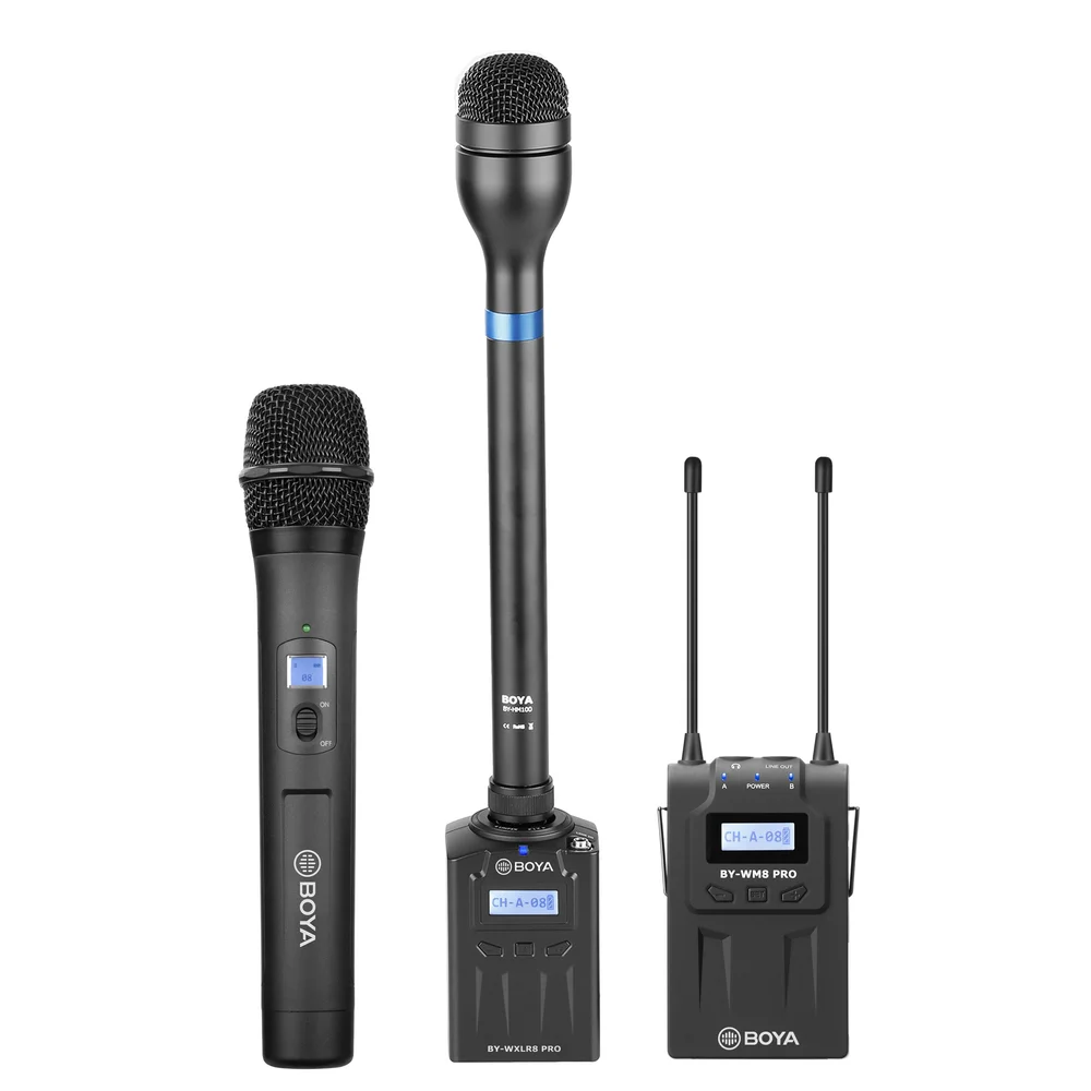 Microfone De Mo Boya Byhm100 Dinâmico Xlr KaBuM