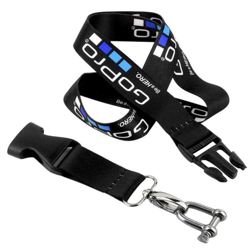 Cordão Alça De Pescoço Para Gopro E Câmeras Similares