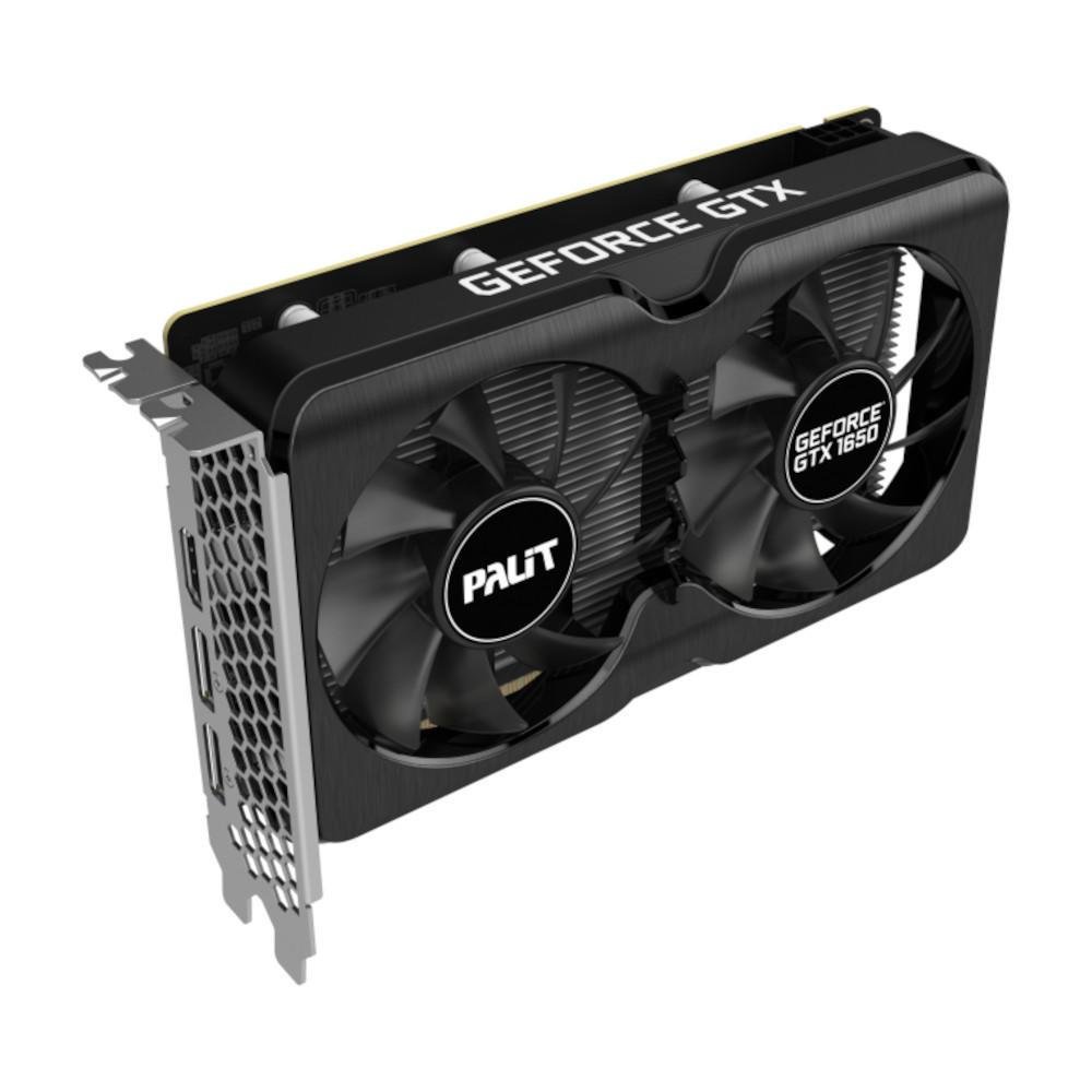 グラフィックボード・グラボ・ビデオカード PALIT Geforce GTX1650 GP OC GDDR6 Placa De Vídeo Palit, GTX 1650 GP OC, 4GB, 128Bit, GDDR6