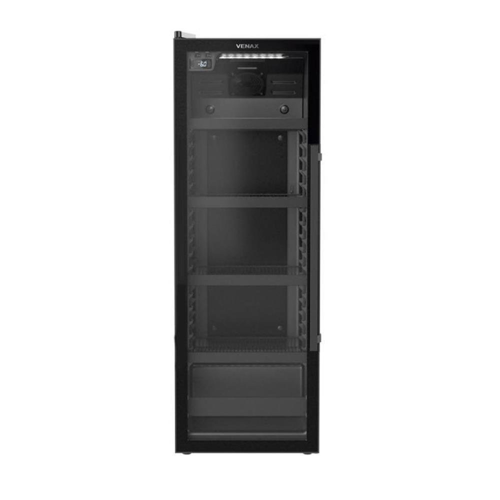 Cervejeira Top Light 200 Preto Fosco Porta Invertida 220 V