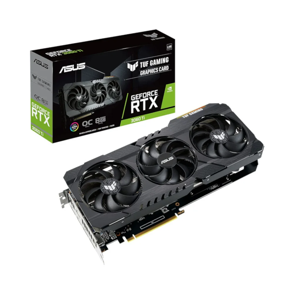 Placa De Vídeo Asus Geforce RTX 3060 Ti KaBuM