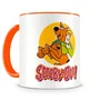 Caneca Scooby Doo E Salsicha Laranja