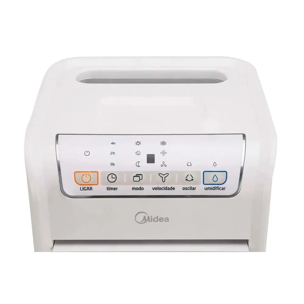 Climatizador De Ar Frio Midea Branco E Cinza Akaf2 220v