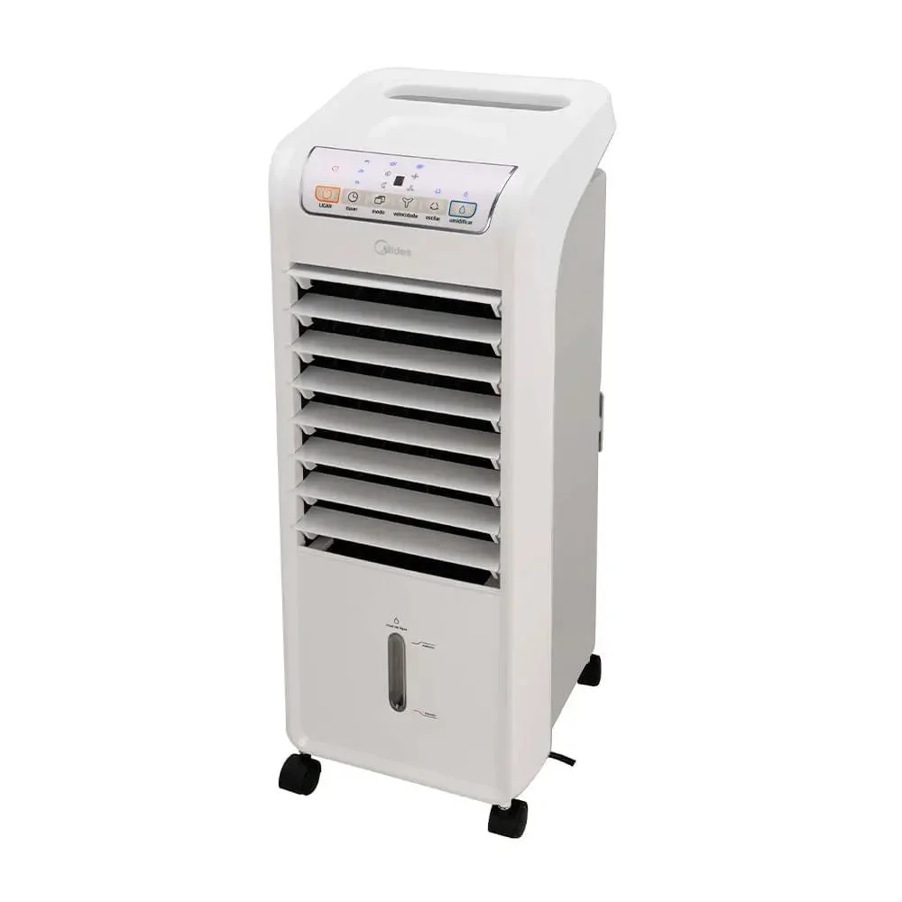 Climatizador De Ar Frio Midea Branco E Cinza Akaf2 220v