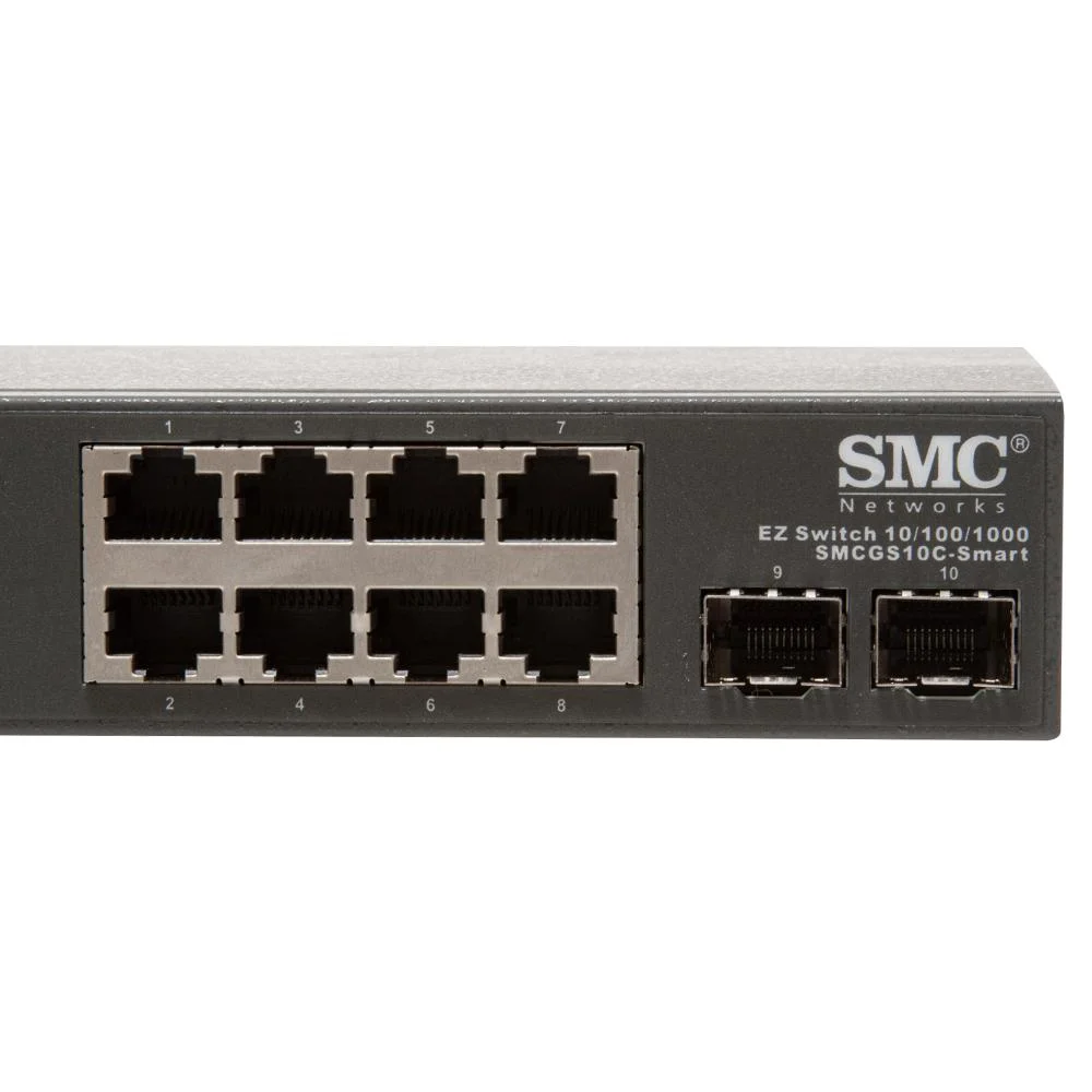 Switch SMC 8 Portas, 10/100/1000  - SMCGS10C