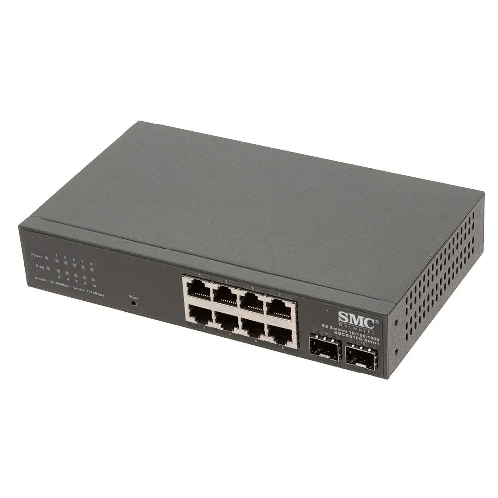 Switch SMC 8 Portas, 10/100/1000  - SMCGS10C