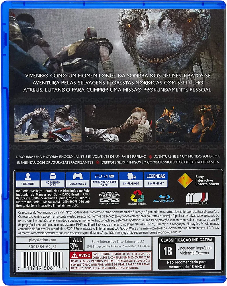 God Of War - Ps4 God Of War - Ps4