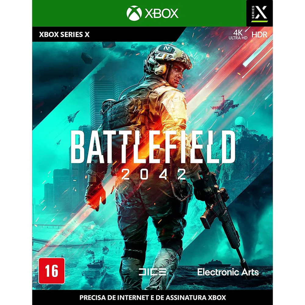 Jogo Battlefield 2042, Para Xbox One e Xbox Series X, Electronic Arts Jogo Battlefield 2042, Para Xbox One e Xbox Series X, Electronic Arts