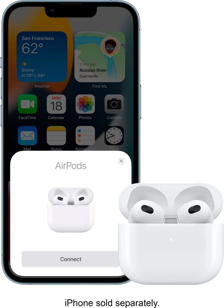 Fone De Ouvido Sem Fio Airpods 3 Apple KaBuM