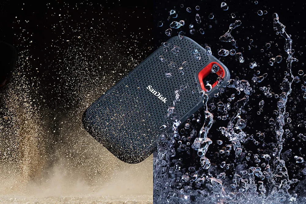 HD SSD Externo Sandisk 1TB Portatil Sdssde30-1t00-g25 - Preto