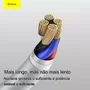 Kit C/2 Cabos Reforçados Usb-c Type-c Baseus 1,5m Turbo 5a