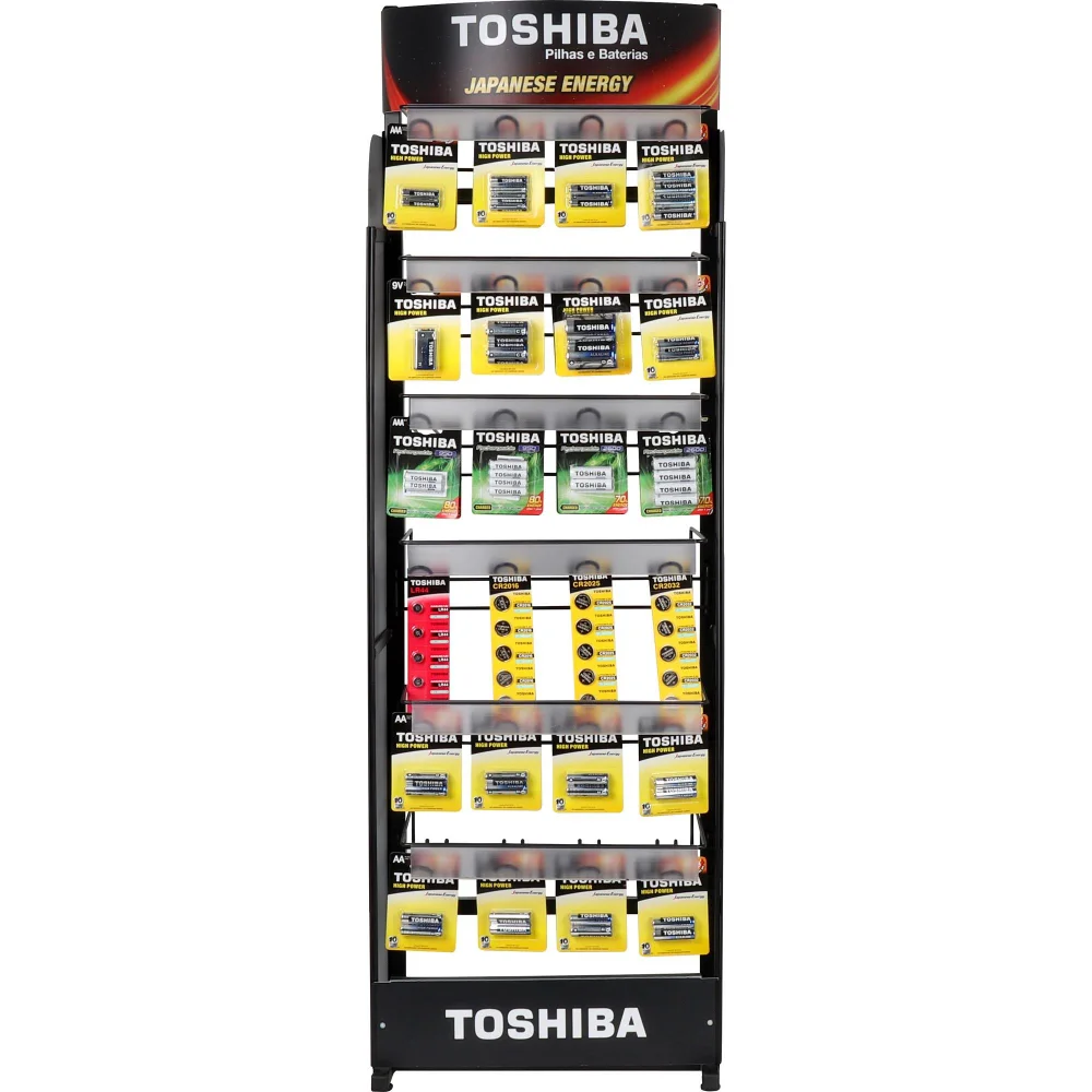 Pilha Recarregável Aaa Toshiba, 1.2v 950mah, Tnh3gae, cartela Com 4 Unid.