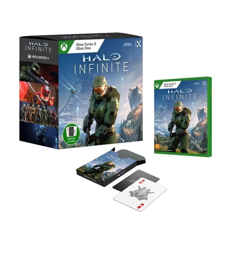 Jogo Halo Infinite Xone Mídia Física Lacrado Jogo Halo Infinite Xone Mídia Física Lacrado