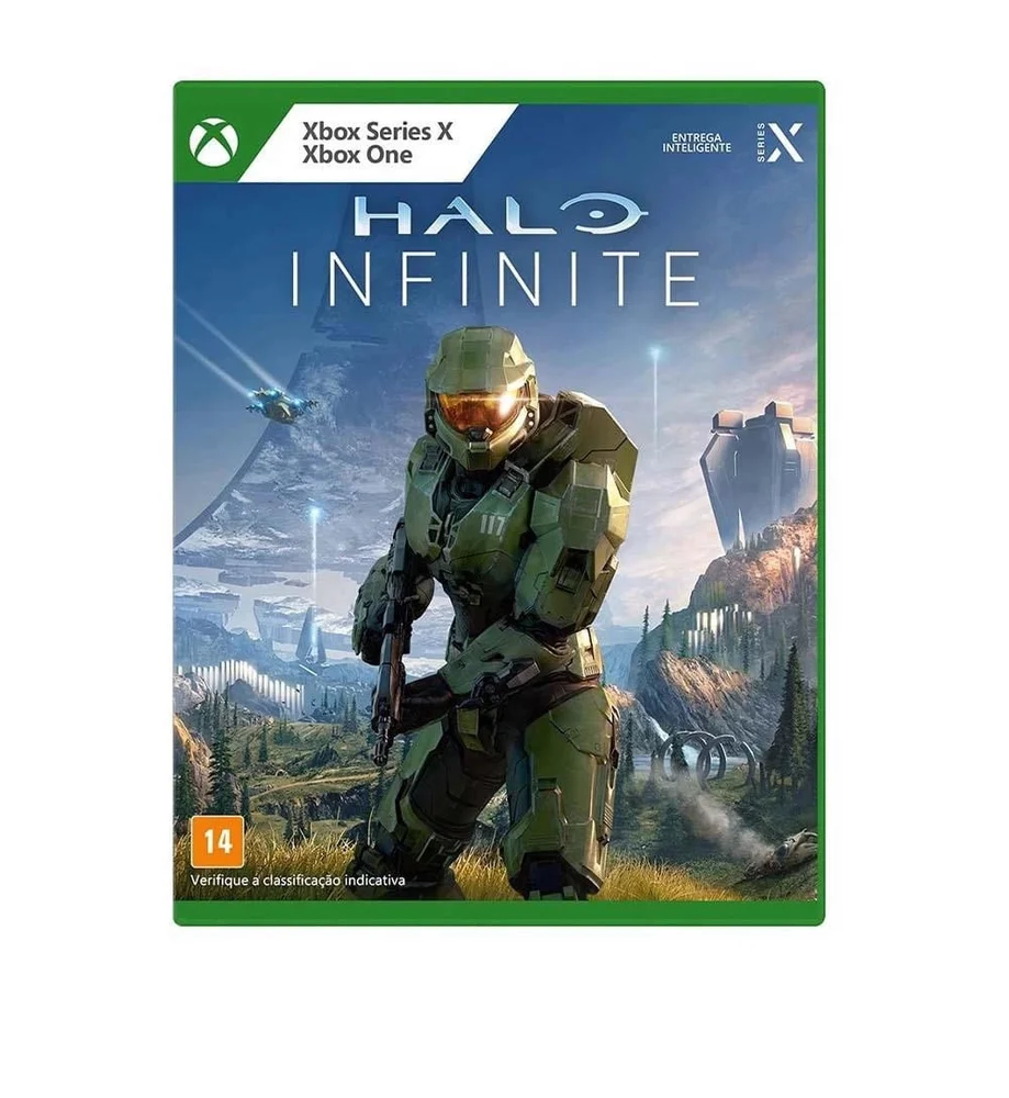 Jogo Halo Infinite Xone Mídia Física Lacrado Jogo Halo Infinite Xone Mídia Física Lacrado
